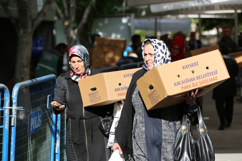 Domates Fiyatları Arttı, Vatandaşlar Belediyenin Dağıttığı Domates Fidelerine Akın Etti