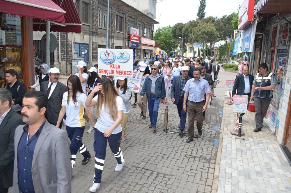 Kulalılar Sağlık İçin Yürüdü