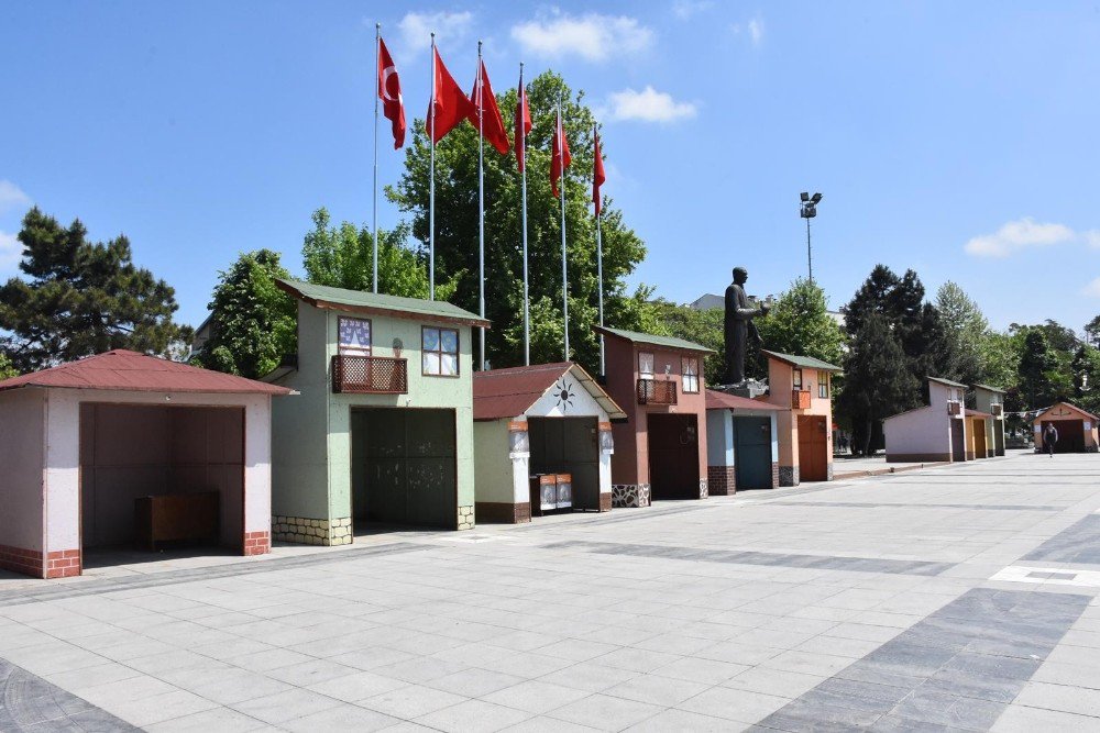 Anıtpark Ot Festivali İçin Hazırlandı