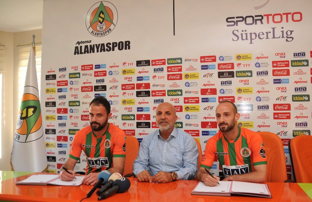 Aytemiz Alanyaspor, Haydar Ve Efecan Sözleşmelerini 2 Yıl Uzattı