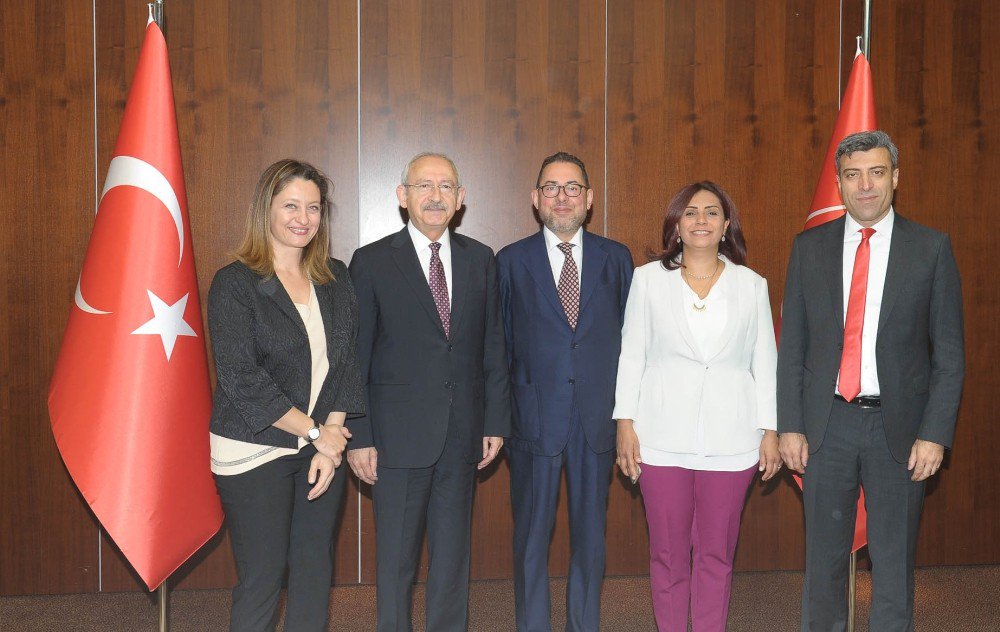 Kılıçdaroğlu, Avrupa Sosyalist Ve Demokratlar Grubu Başkanı Başkanı Pittella İle Görüştü