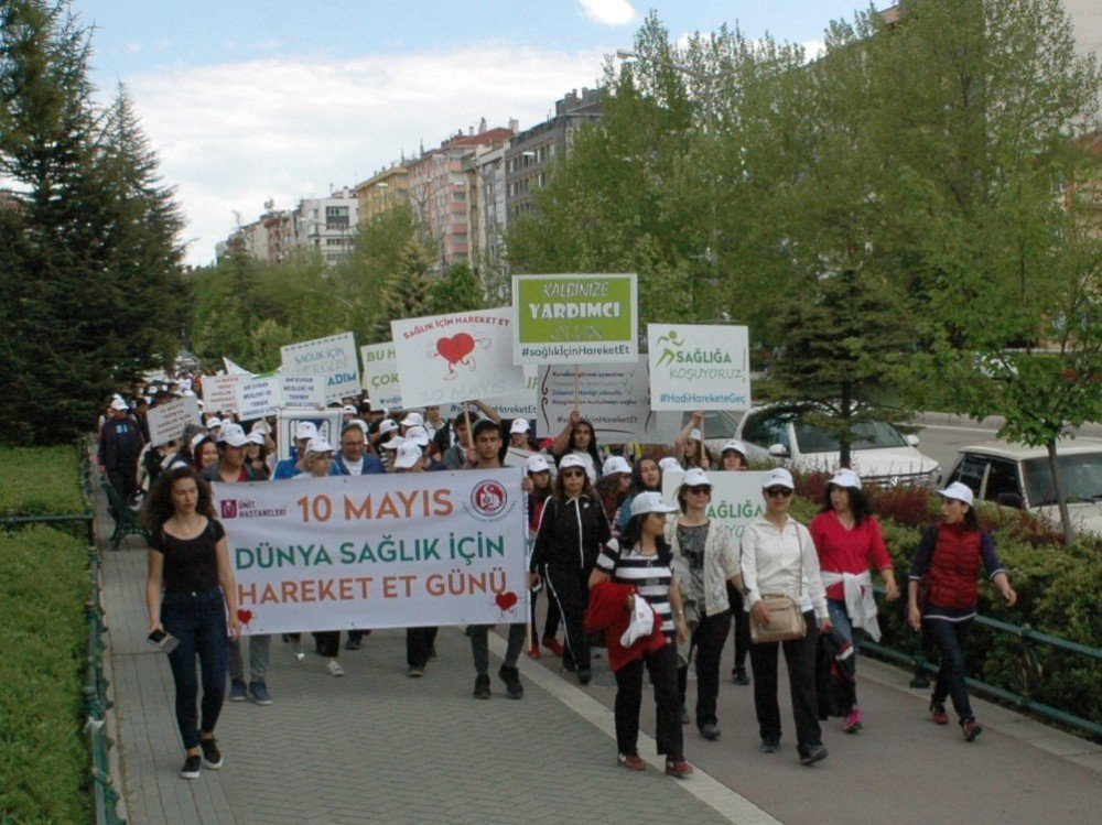 Eskişehir’de ‘Dünya Sağlık İçin Hareket Et Günü’ Yürüyüşü