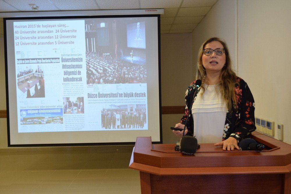 Düzce Üniversitesi Çevre Ve Sağlık Alanındaki Çalışmaların Tanıtım Programlarına Başladı