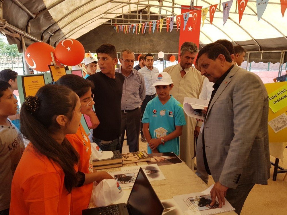 Harran’da Tübitak Bilim Fuarı Açıldı