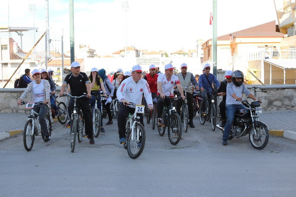 Karaman’da “Sağlık İçin Pedal Çeviriyoruz” Etkinliği