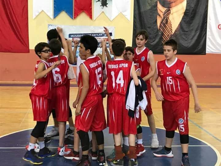 Tredaş Spor U13 Erkek Basketbol Takımı Türkiye Şampiyonasında