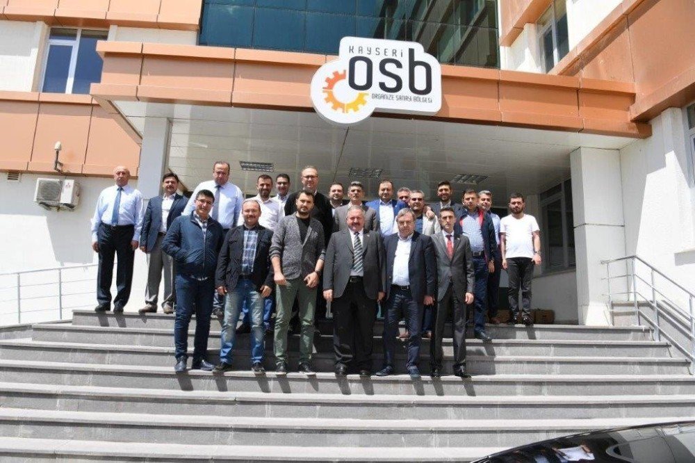 Kayseri Osb’de Sanayicilerle Toplantı Gerçekleştirildi