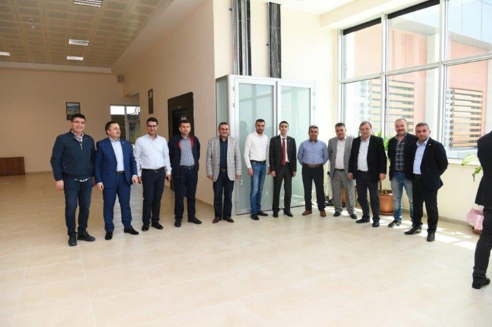 Kayseri Osb’de Sanayicilerle Toplantı Gerçekleştirildi