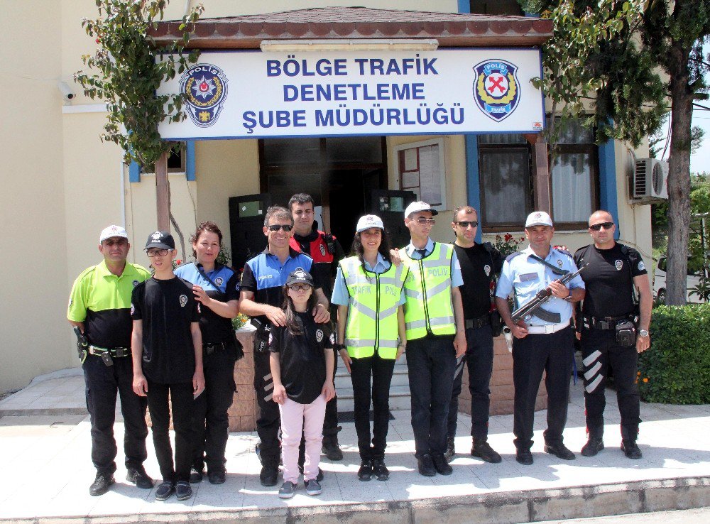 Engelli Çocuklar Polis Oldu, Uygulama Yaptı