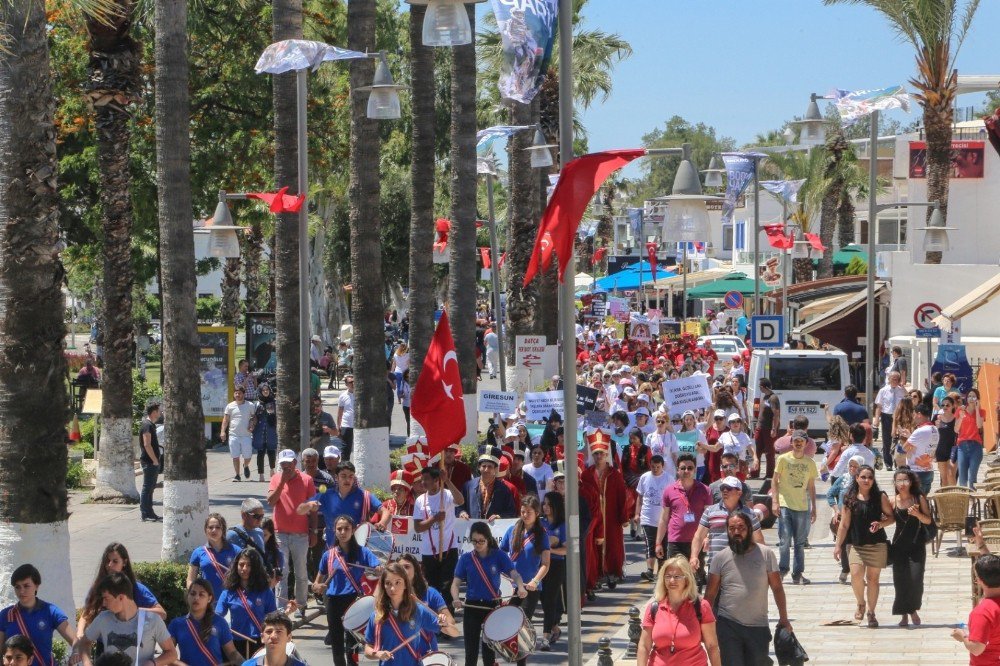 Bodrum’da Engel Yok Şenlik Var