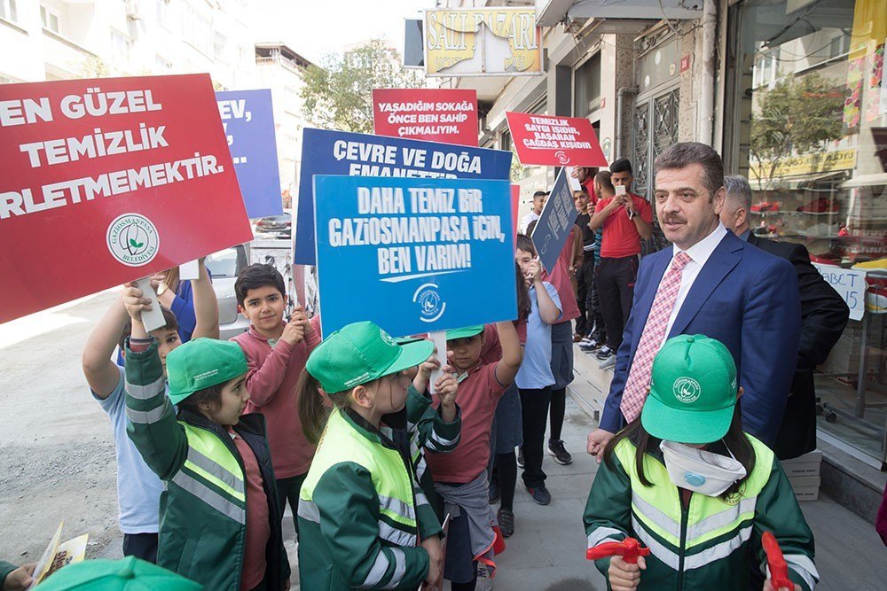 Daha Temiz Bir Gaziosmanpaşa İçin Çocuklar Seferber Oldu