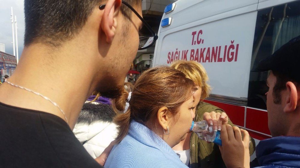 Taksim’de Bebeğin Dili Boğazına Kaçtı, Ortalık Karıştı