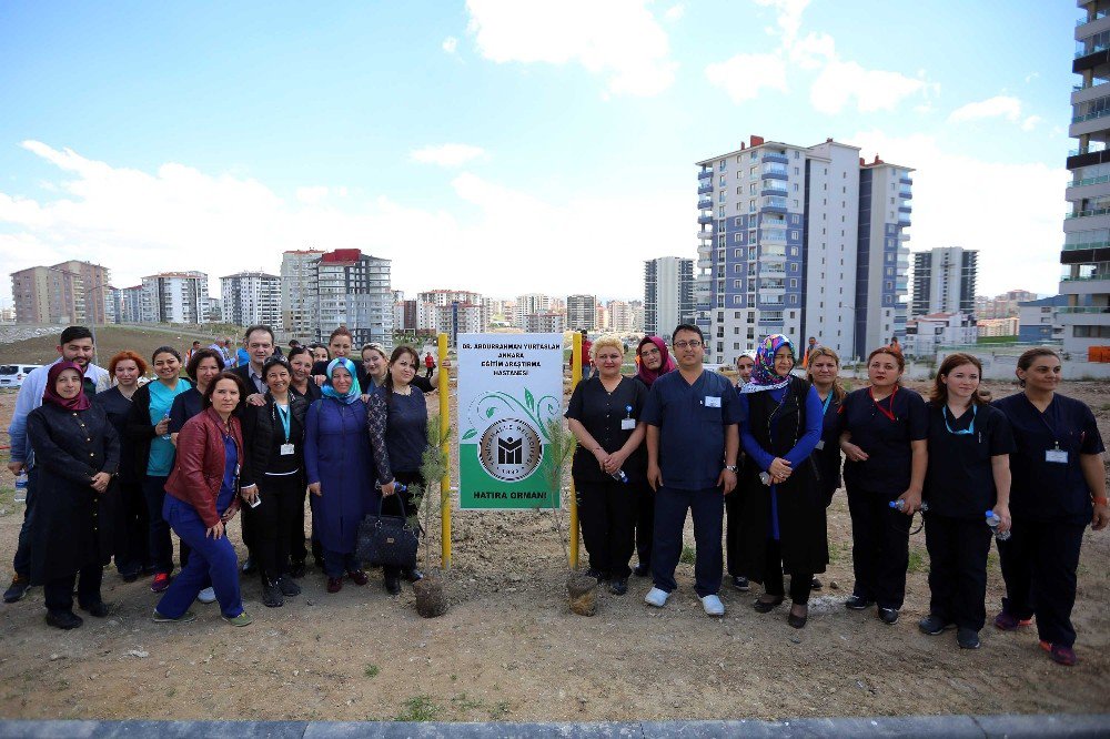 Yenimahalle Belediyesinden Hemşirelere Yeşil Jest