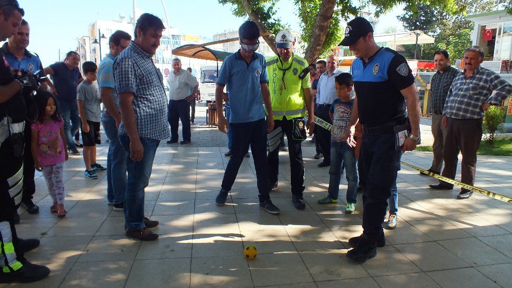 Anamur Emniyeti ’Alkol Gözlüğü’ İle Farkındalık Oluşturdu