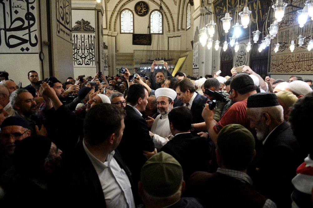 Mehmet Görmez’e Bursa’da Yoğun İlgi