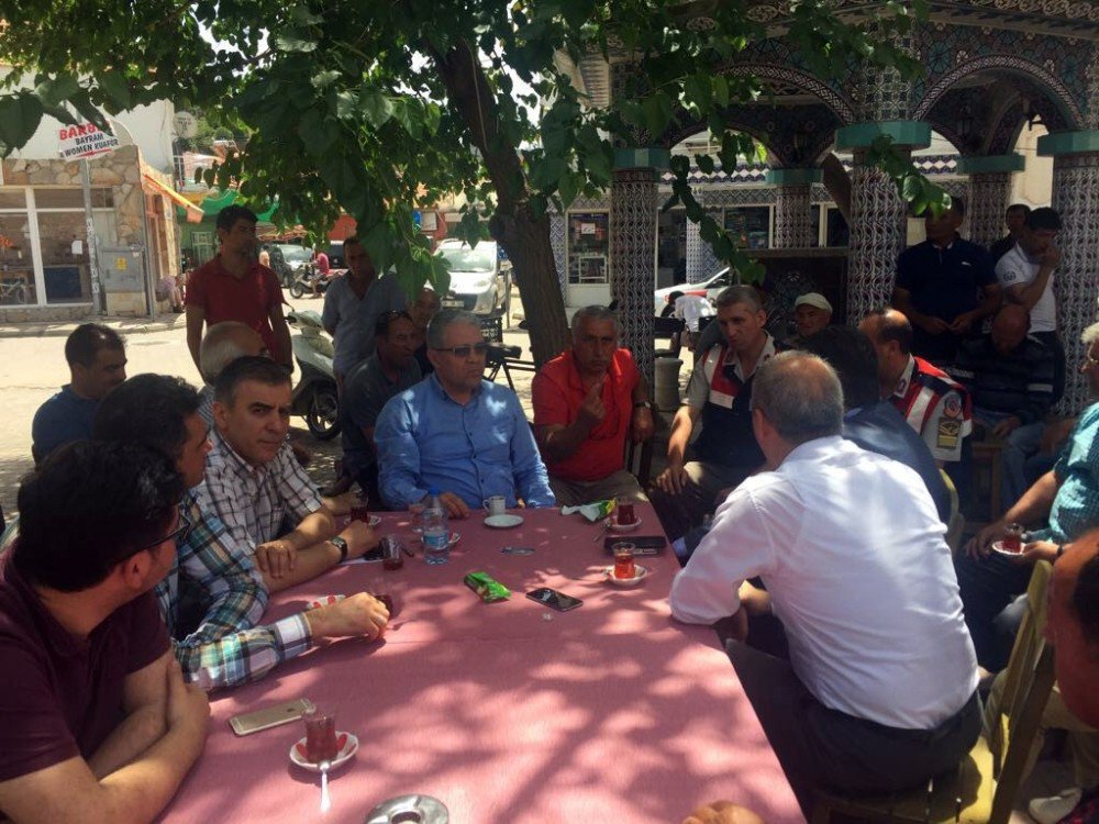 Tekinsoy, Muğla’da İncelemelerde Bulundu