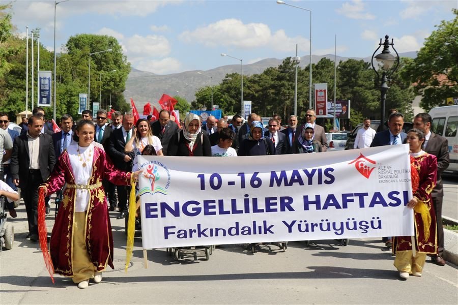 Engelliler Haftası Farkındalık Yürüyüşü Gerçekleştirildi