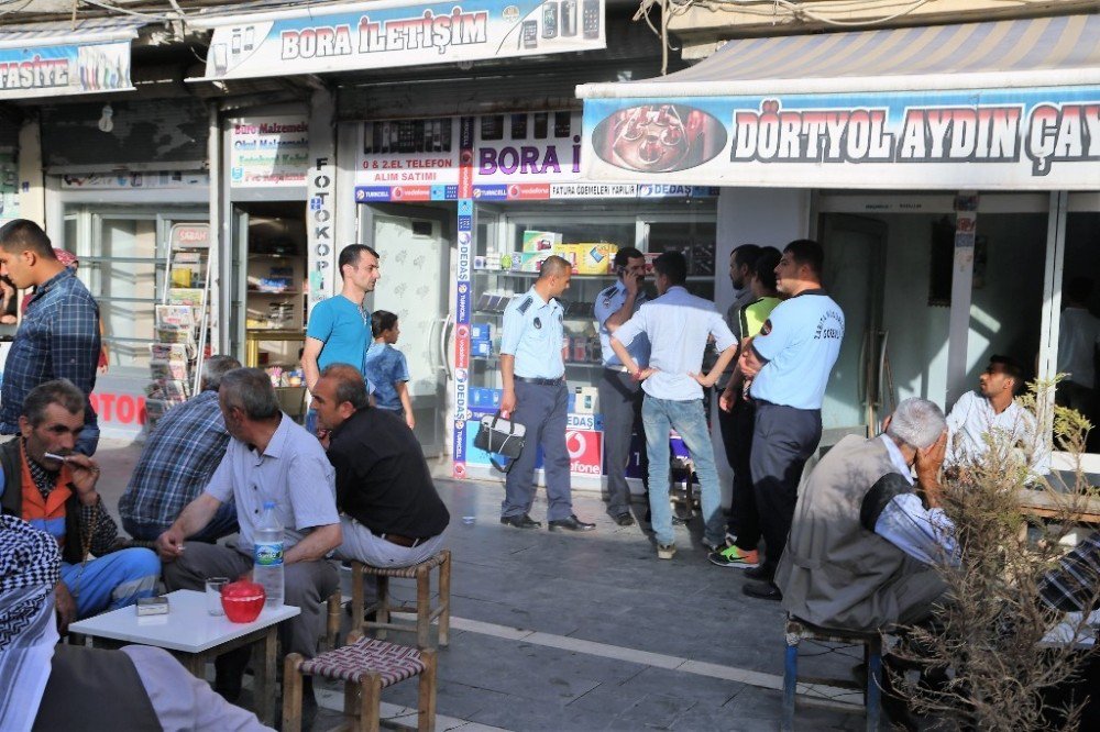 Cizre Belediyesi Kaldırım İşgaline Karşı Harekete Geçti