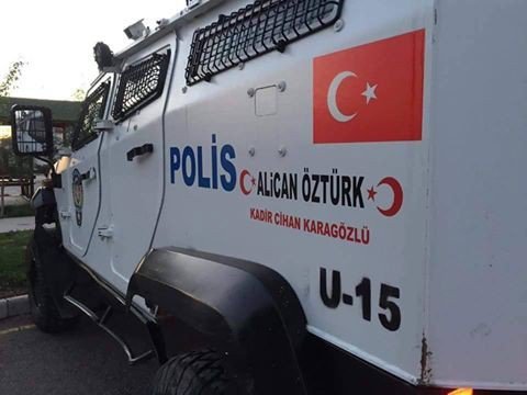 Şehit Polis Memuru Alican Öztürk’ün İsmi Zırhlı Araçlarda Yaşatılıyor