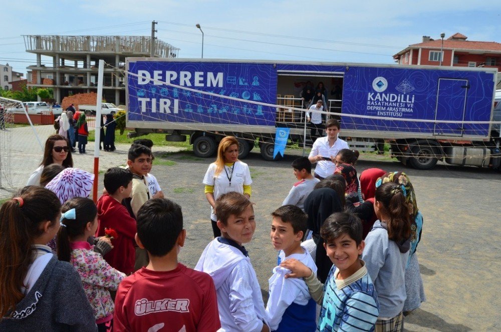 Deprem Simülasyon Tırı Eğitimleri Tamamladı