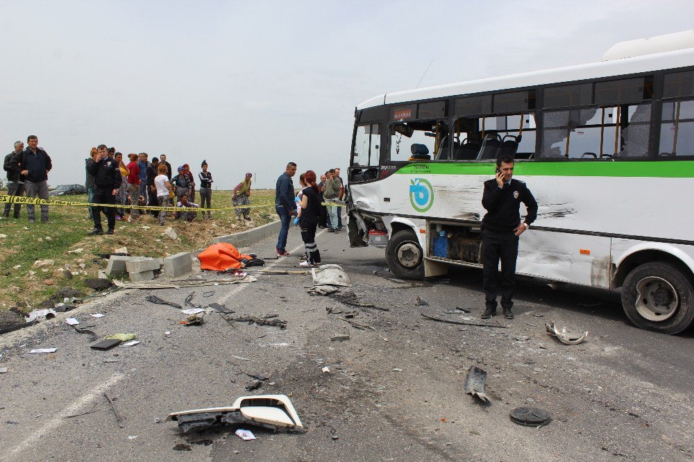 Tekirdağ’da Minibüs İle Kamyon Çarpıştı: 2 Ölü 17 Yaralı