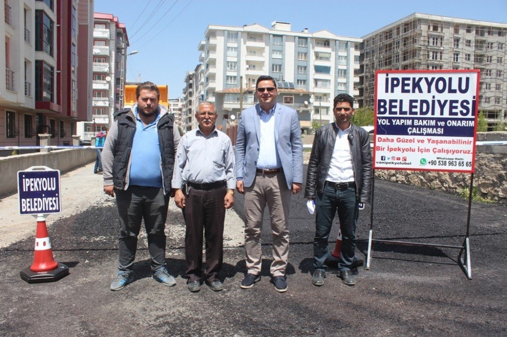 Mahalle Sakinlerinden Başkan Vekili Öztürk’e Teşekkür