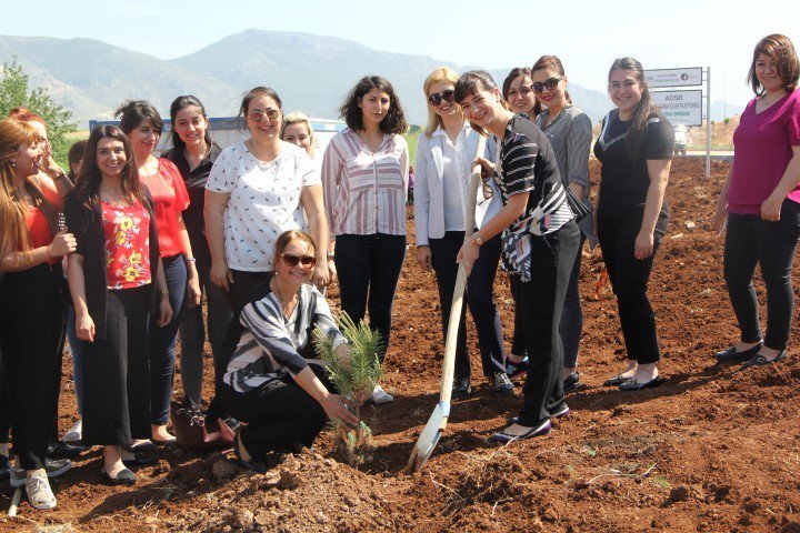 Kadın Sanayiciler Fidan Dikti