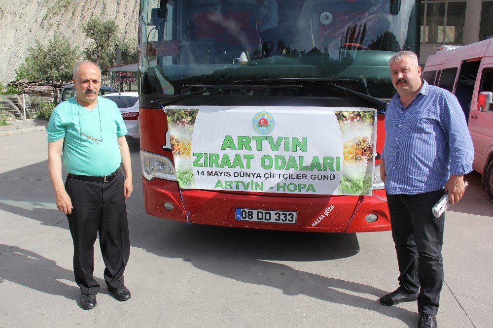 Artvinli Çiftçiler Ankara Yolunda