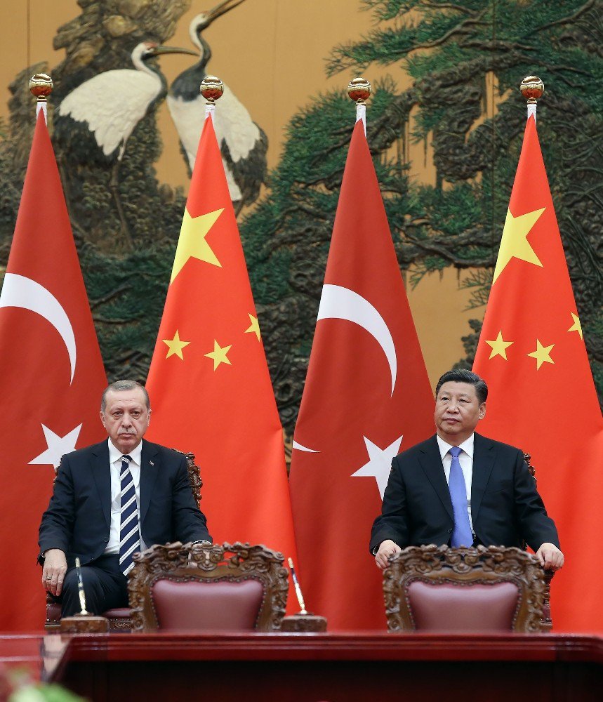 Erdoğan Ve Jinping Heyetlerarası Görüşme Gerçekleştirdi