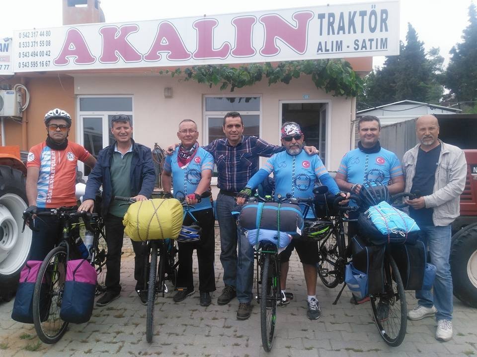 Bisikletçiler Edirne’den Didim’e Pedal Çevirecek