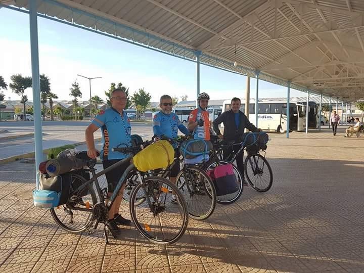 Bisikletçiler Edirne’den Didim’e Pedal Çevirecek