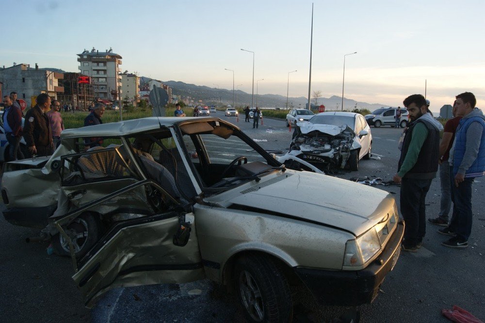 Giresun’da Trafik Kazası: 1 Ölü, 3 Yaralı