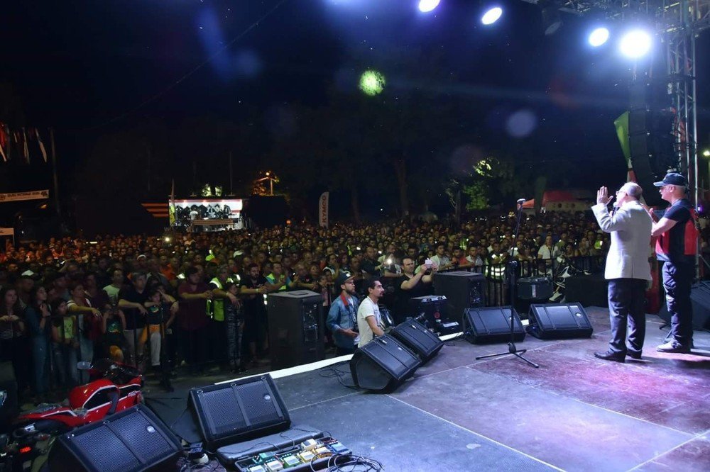 Başkan Kayda, Motosiklet Festivaline Katıldı