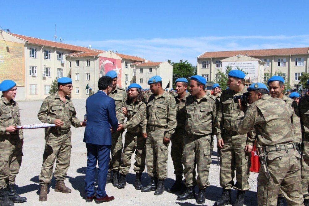 Siirt’te Engellilere Bir Günlük Temsili Askerlik Yaptırıldı