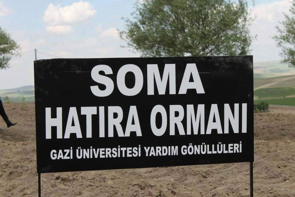 Soma Faciası Hatıra Ormanına Dönüştürüldü