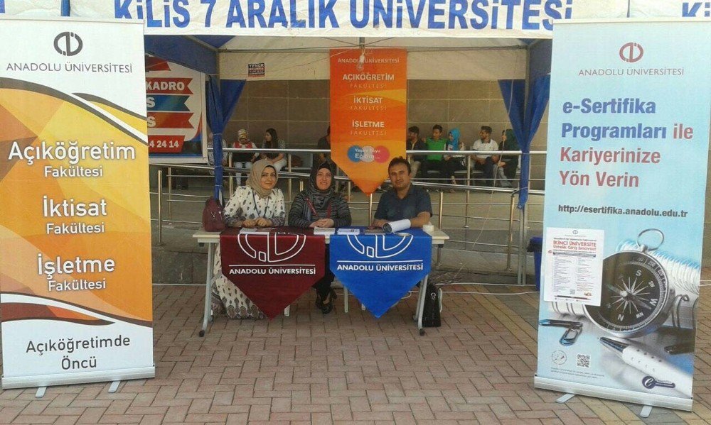 Anadolu Üniversitesi Kilis’te Tanıtım Yaptı