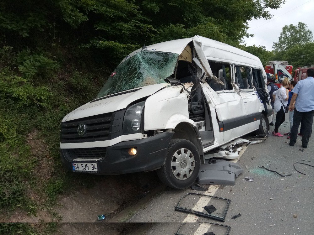 Beykoz’da Moloz Yüklü Kamyon Dehşet Saçtı: 1 Ölü, 8 Yaralı