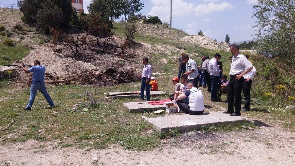 Hisarcık’ta Tek Kurşun Atış Yarışması