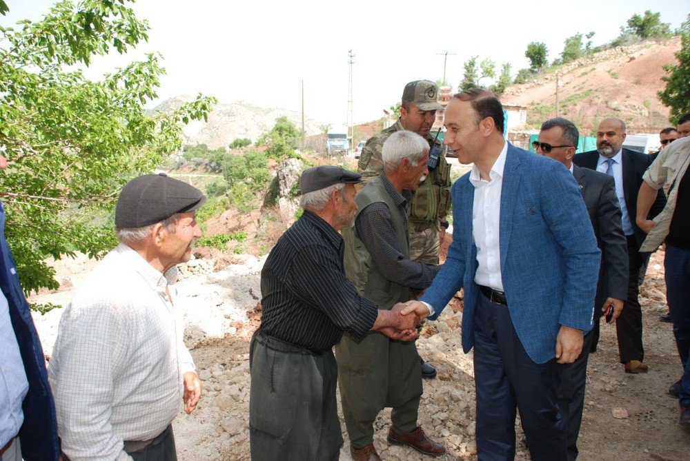 Vali Erin Göztepe Ve Büyük Kırıklı Köylerini Ziyaret Etti