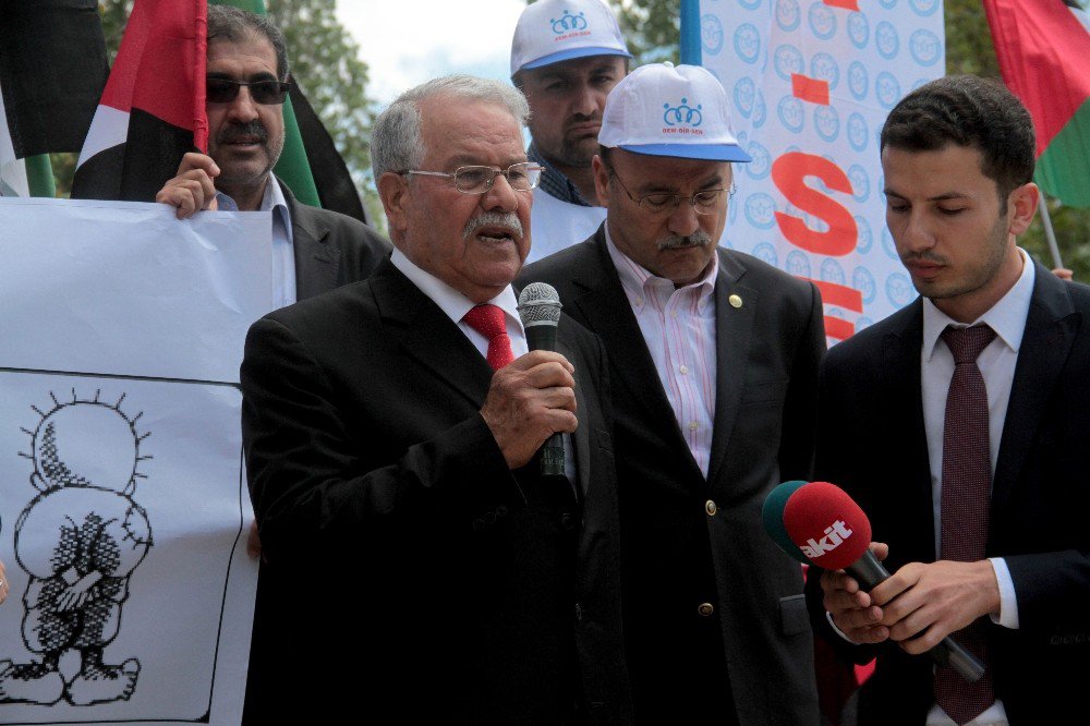 İsrail’in Filistin’i İşgali 69. Yılında Ankara’da Protesto Edildi