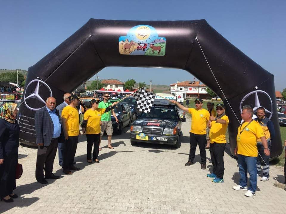 Allgau Orient Rallisinin Çorum Ayağı Boğazkale İlçesi’nde Start Aldı