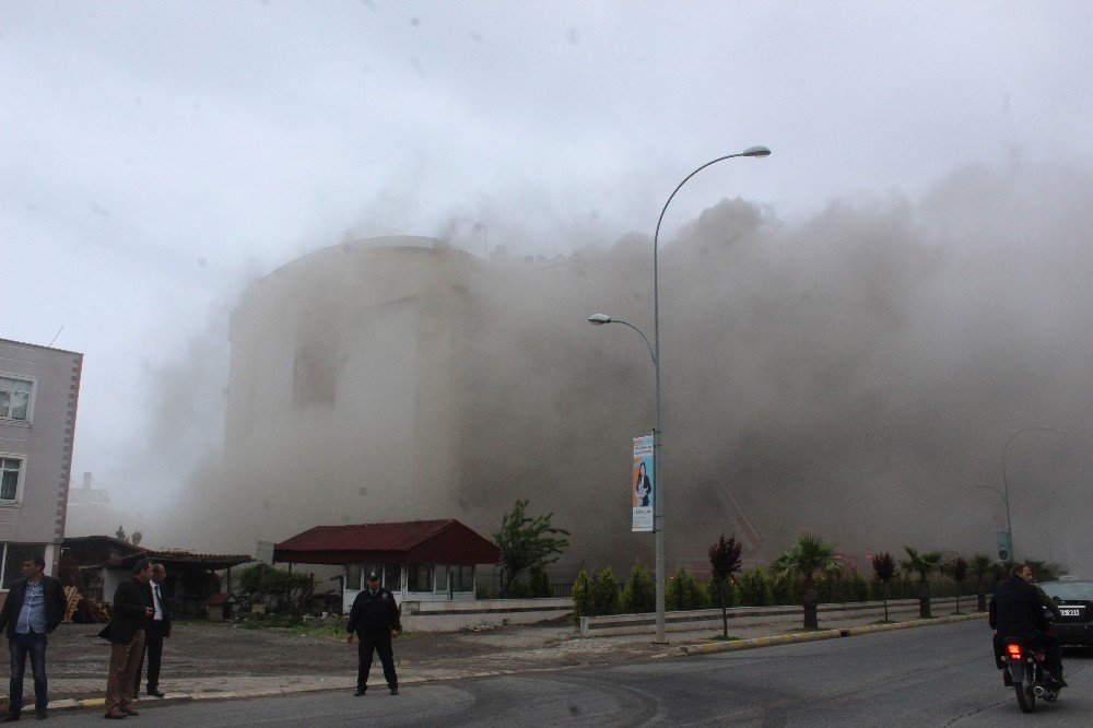 Ordu’daki Otel Yangını Söndürüldü