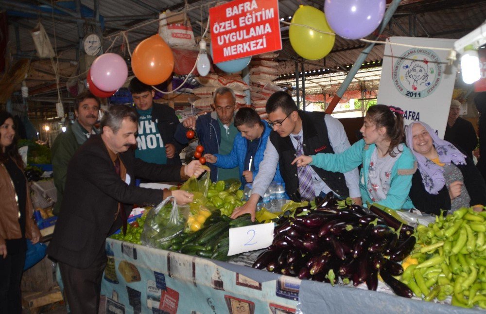 Özel Öğrenciler Pazarcı Oldu