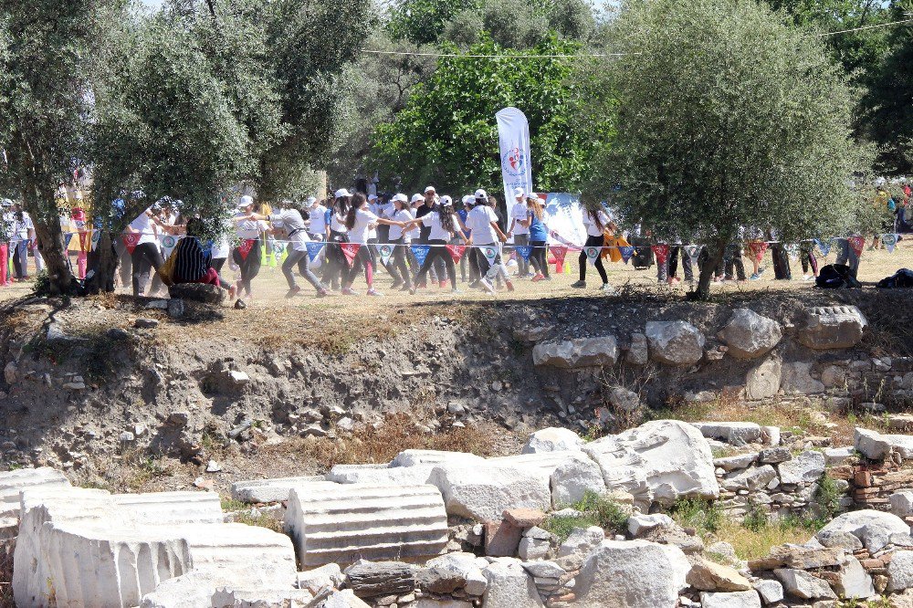 Türkiye’de İlk Defa Antik Kentte Olimpik Gün Kutlaması