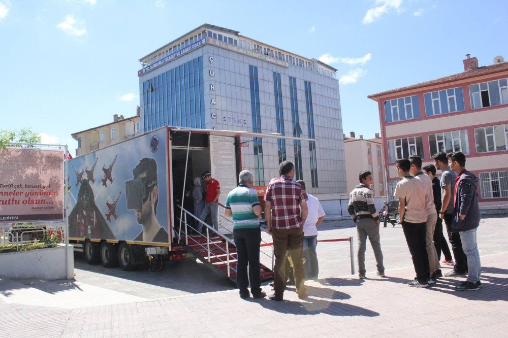 Türk Yıldızları Tır’ı Sungurlu’da