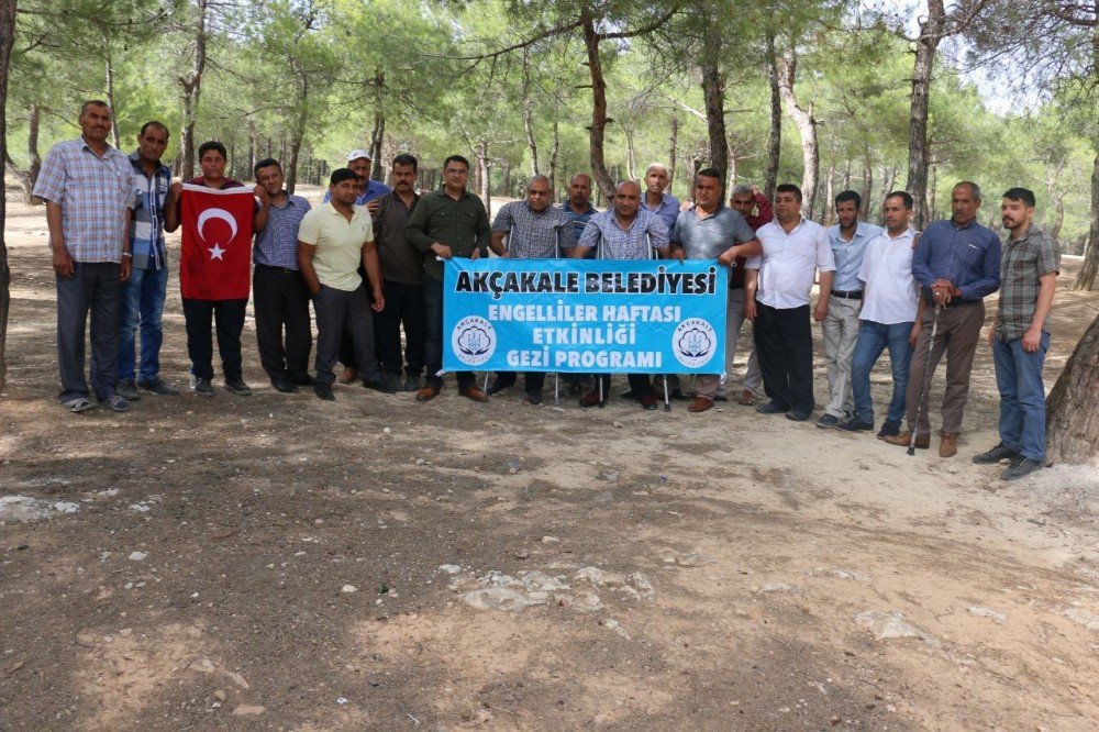 Akçakale’deki Engelliler, Gaziantep’i Gezdi