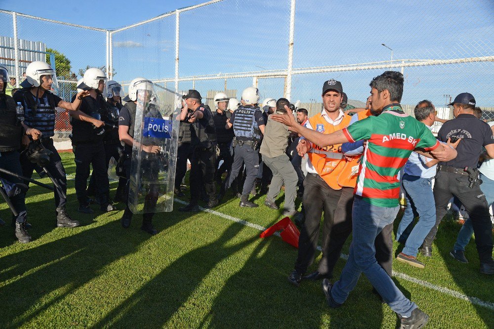 Amed Sportif Faaliyetler - B.b. Erzurum Maçında Olaylar Çıktı