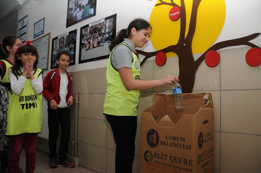 Çorum Belediyesi’nden Ödüllü Ambalaj Atığı Toplama Kampanyası