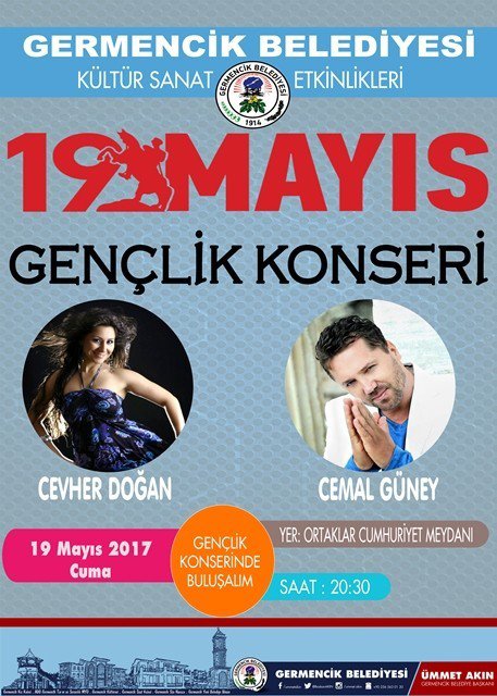 Germencik 19 Mayıs Etkinliklerine Hazır