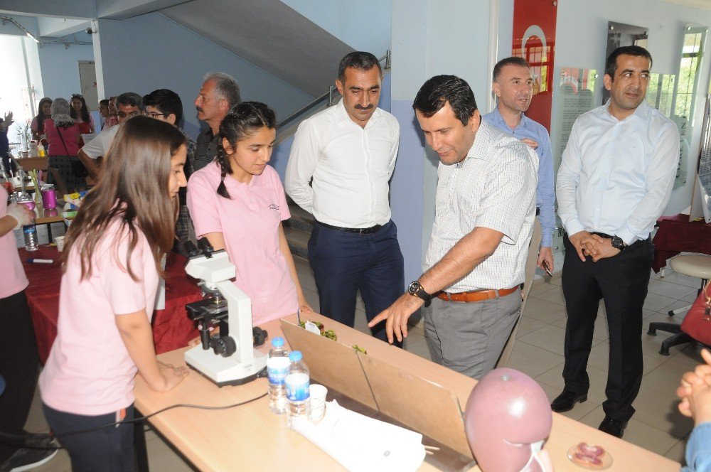 Cizre Fen Lisesinin ‘Bilim Fuarı’ İlgi Gördü